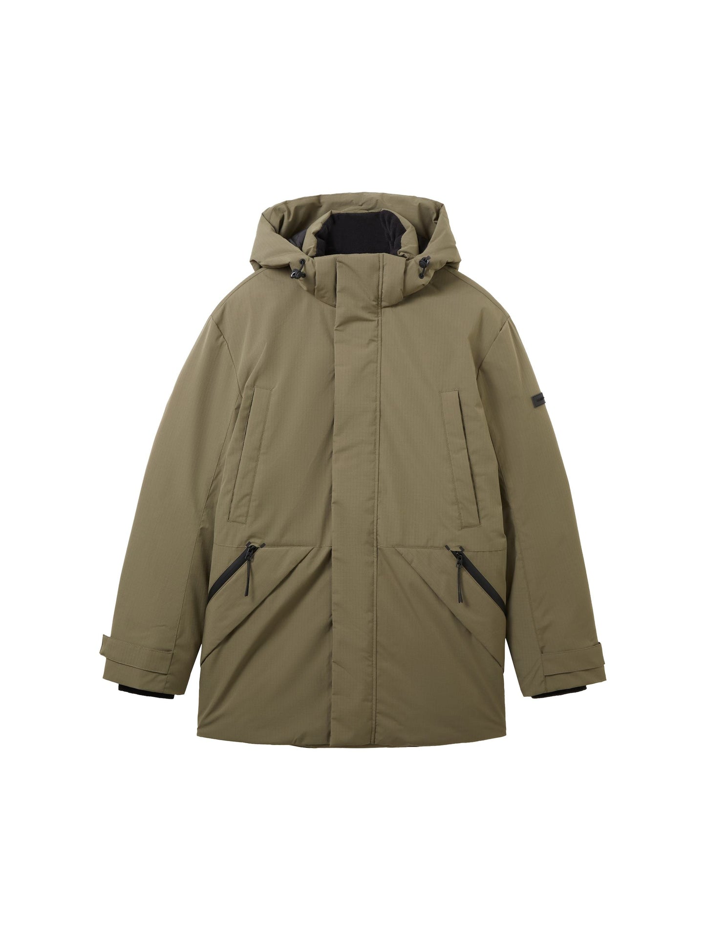 Parka mit abnehmbarer Kapuze (Black)