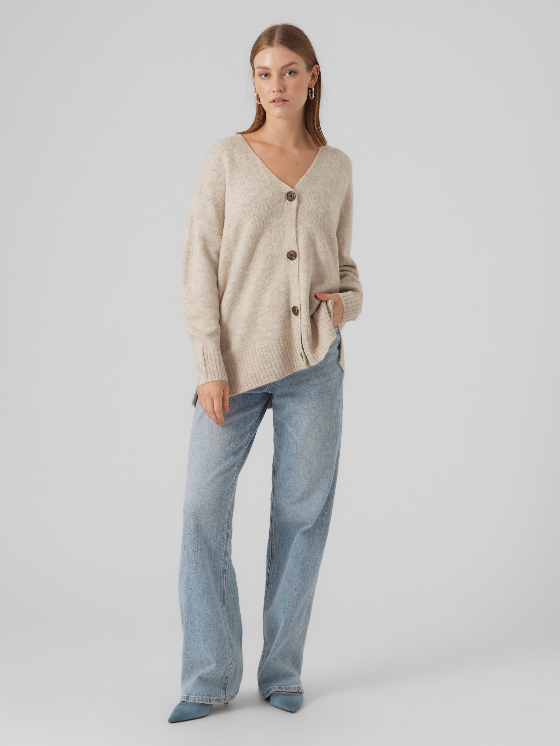 Vmlefile Ls Oversize Boxy Cardigan Noos (Beaucoup B)