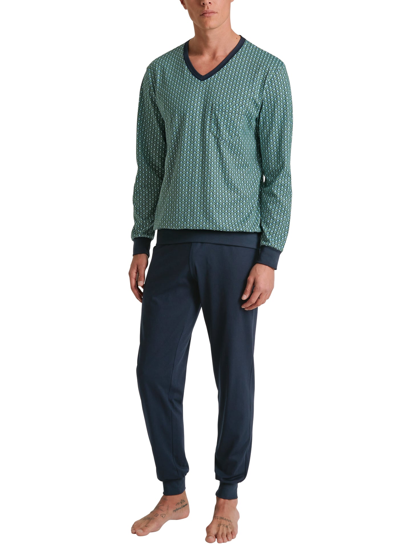 HERREN Pyjama (Stone Green)