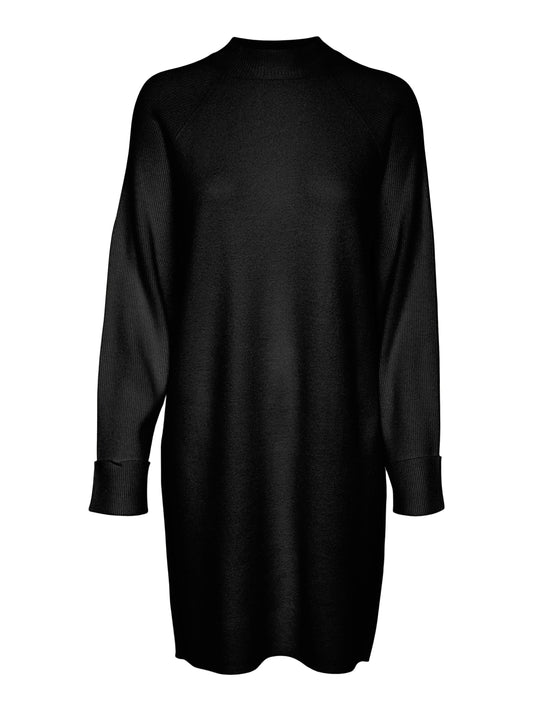 Vmgold Mix Ls Highneck Abk Dress Ga (Black)