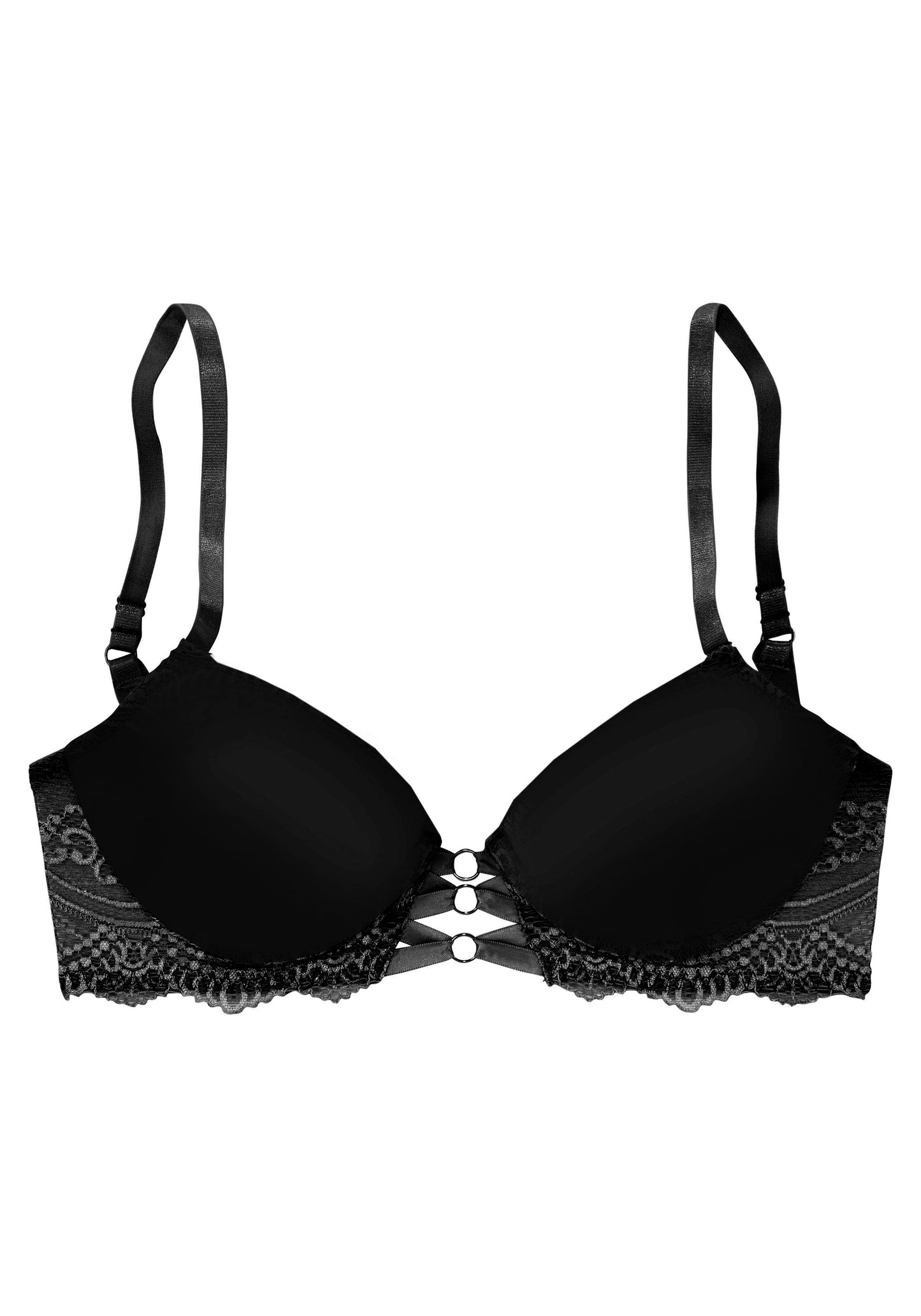 lascana Push-up BH (Black)