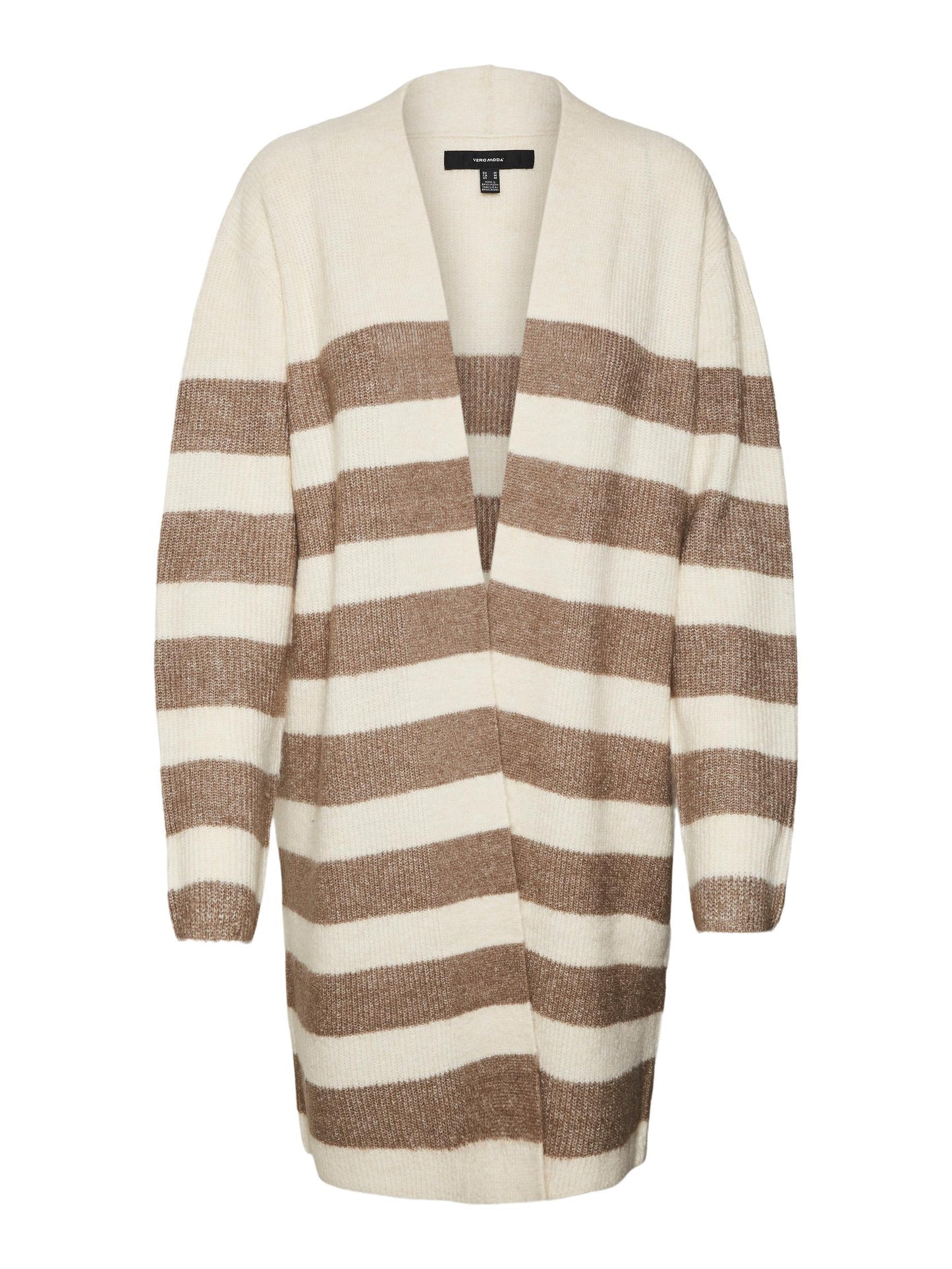 Vmphiline Ls Open Cardigan Ga Boo (Birch/w. B)