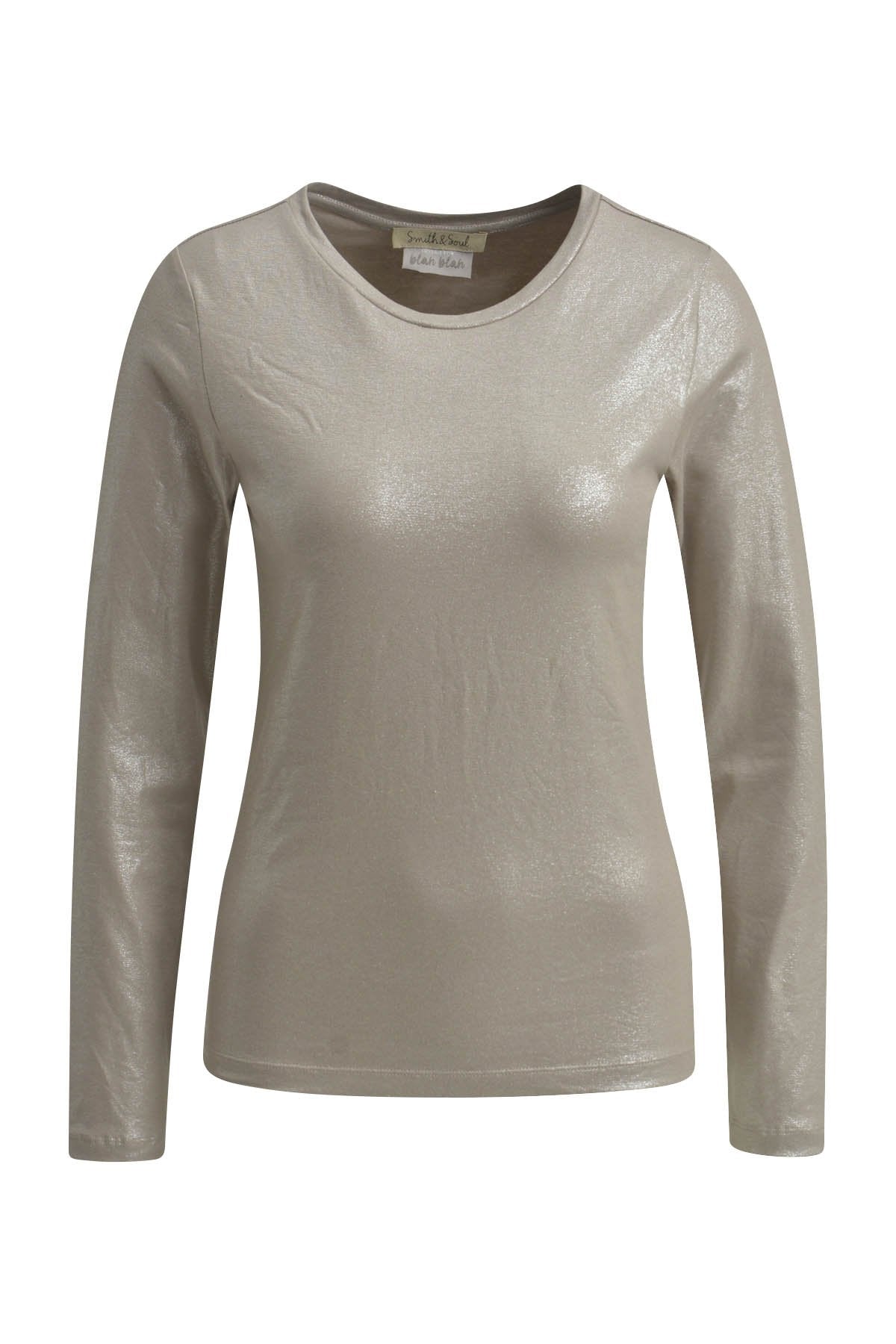 Longsleeve Foilprint AOP (Taupe)