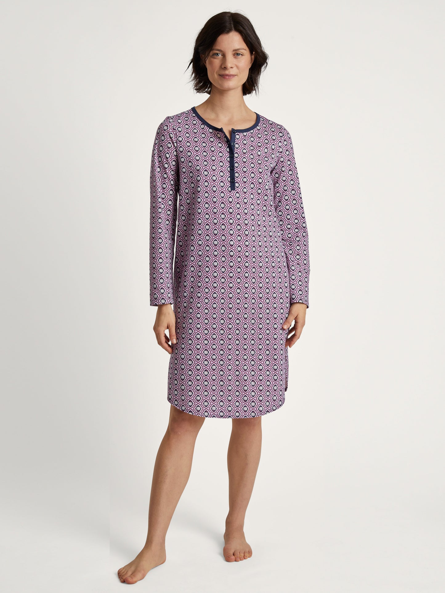 Nightdress, Länge 100cm (Peacoat Blue)