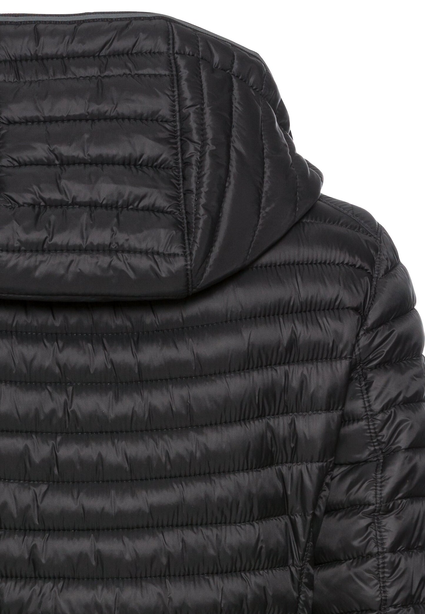 Leichte Steppjacke aus recyceltem Polyamid (Black)