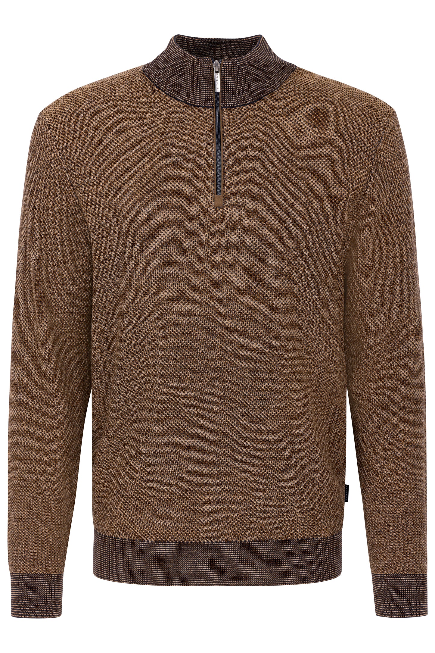 Herren Pullover 1/1 Arm (Cognac)