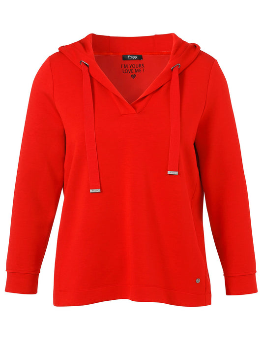 Sweatshirt Kapuze 1/1 Arm (Red)