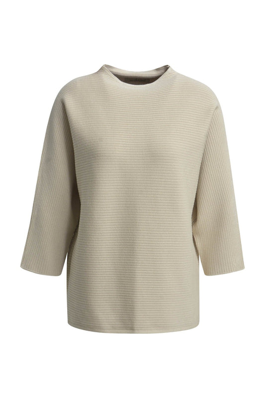 Batwing Pullover (Beige)