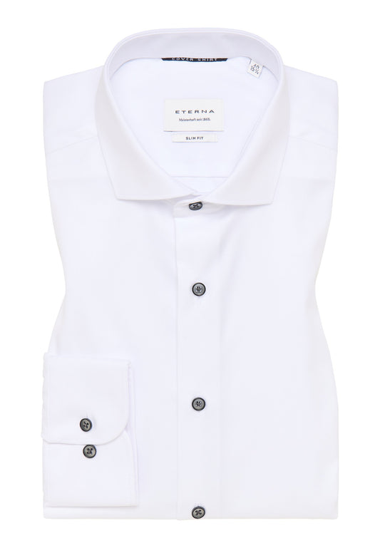 ETERNA Cover Shirt SLIM FIT (Weiss)