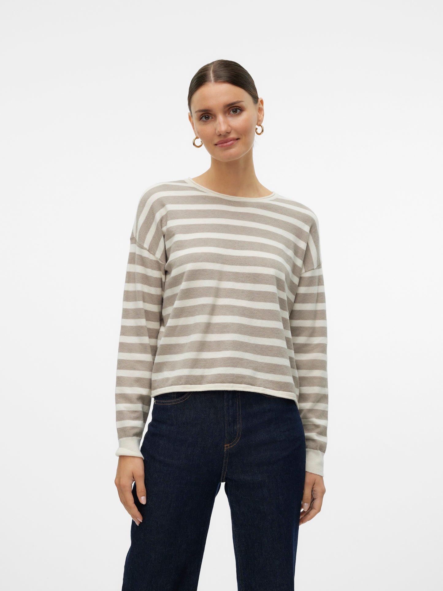 Vmfantastic Ls O-neck Pullover Ga Boo (Birch/mela)