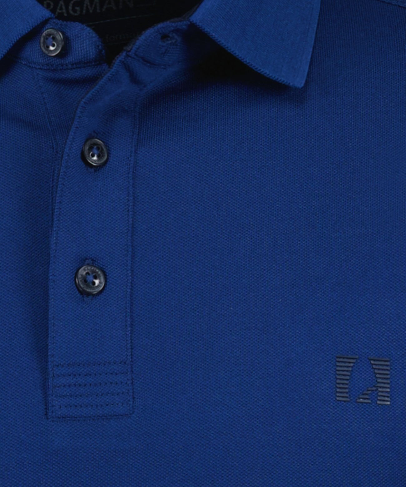 Uni-Polo keep dry, modern fit (Tintenblau)