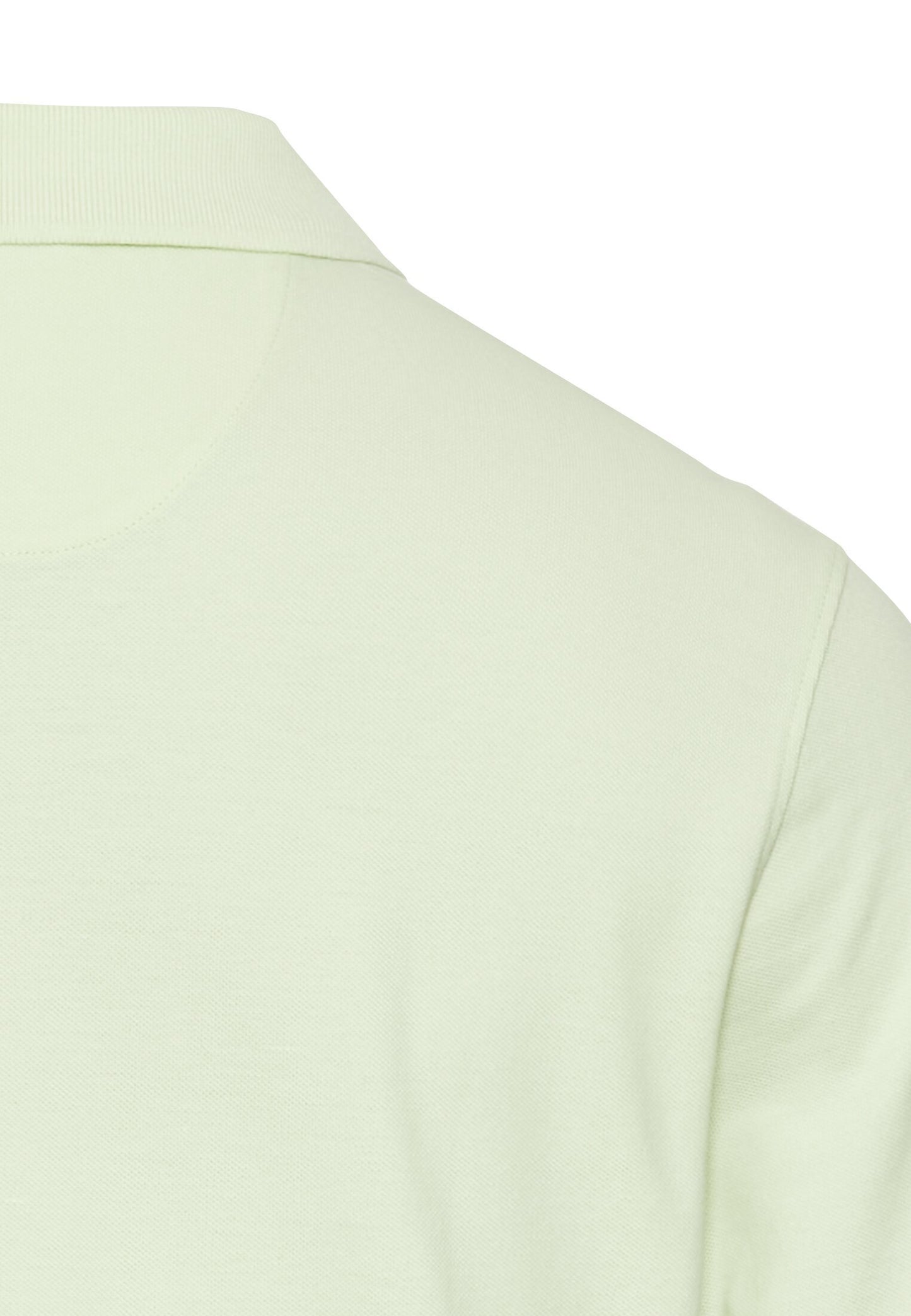 Kurzarm Poloshirt aus Baumwolle (Pale Mint)