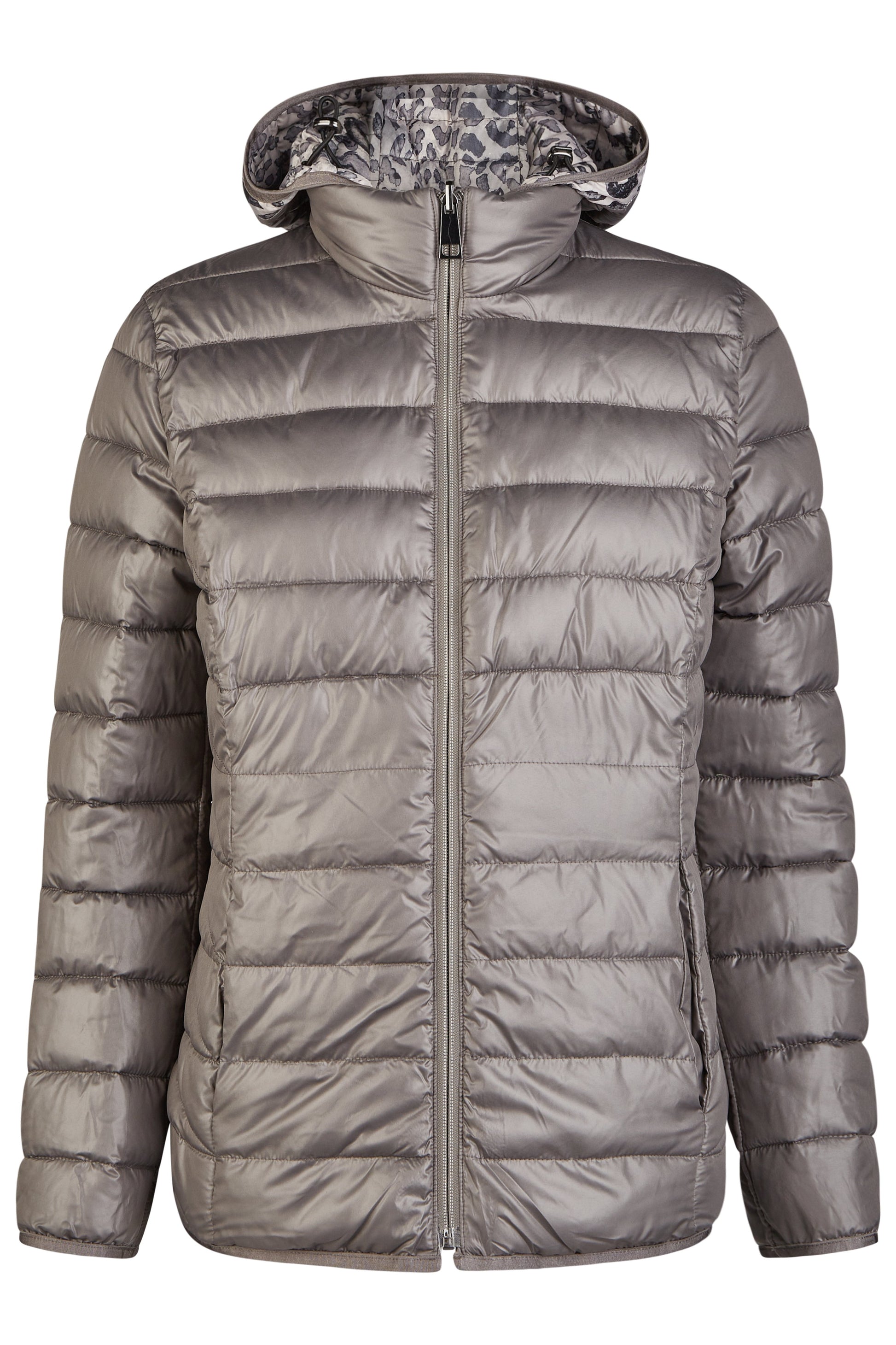 Wendejacke Down Free mit Kapuze (Silver/grey)