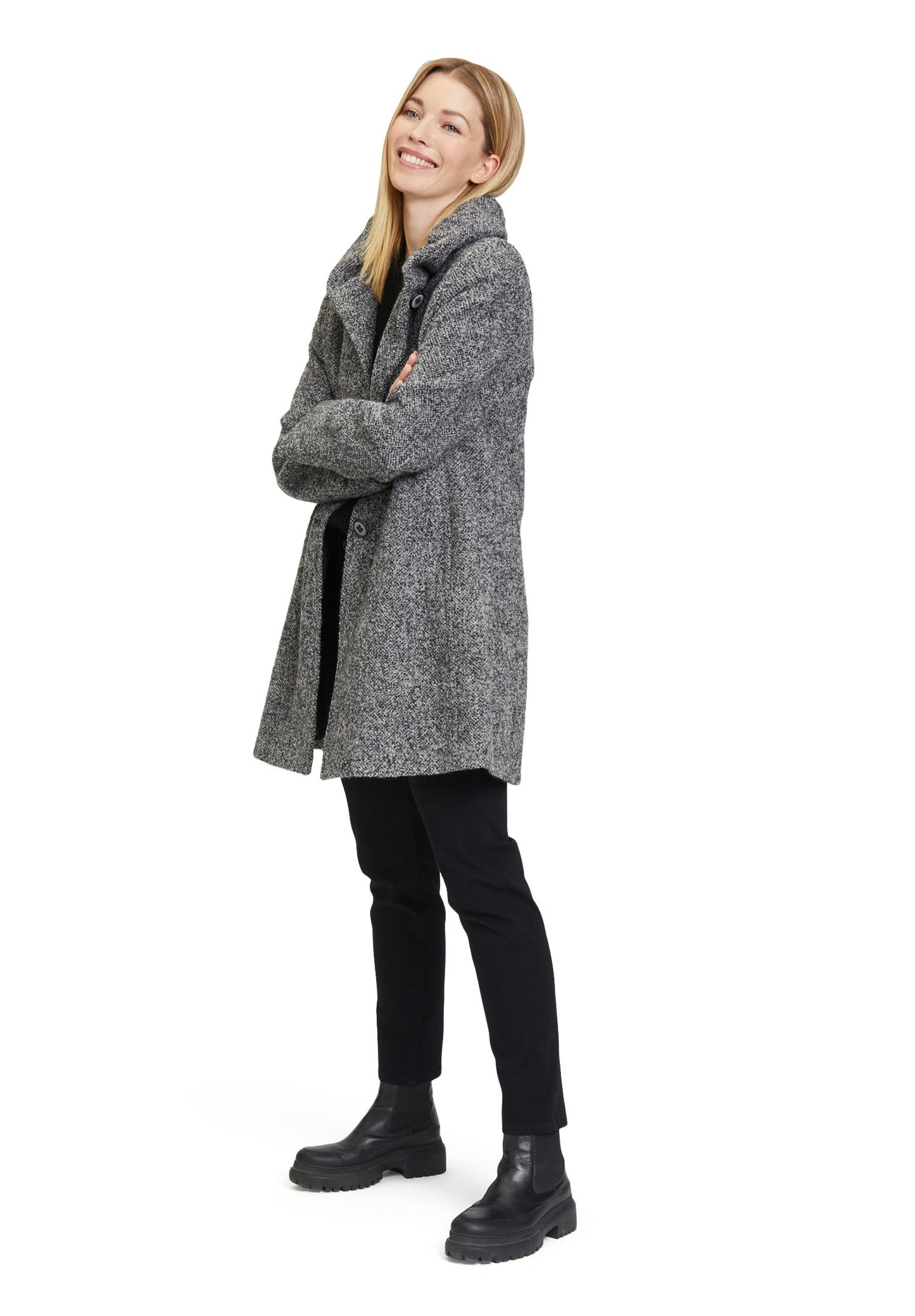 Wolljacke (Grey Melange)