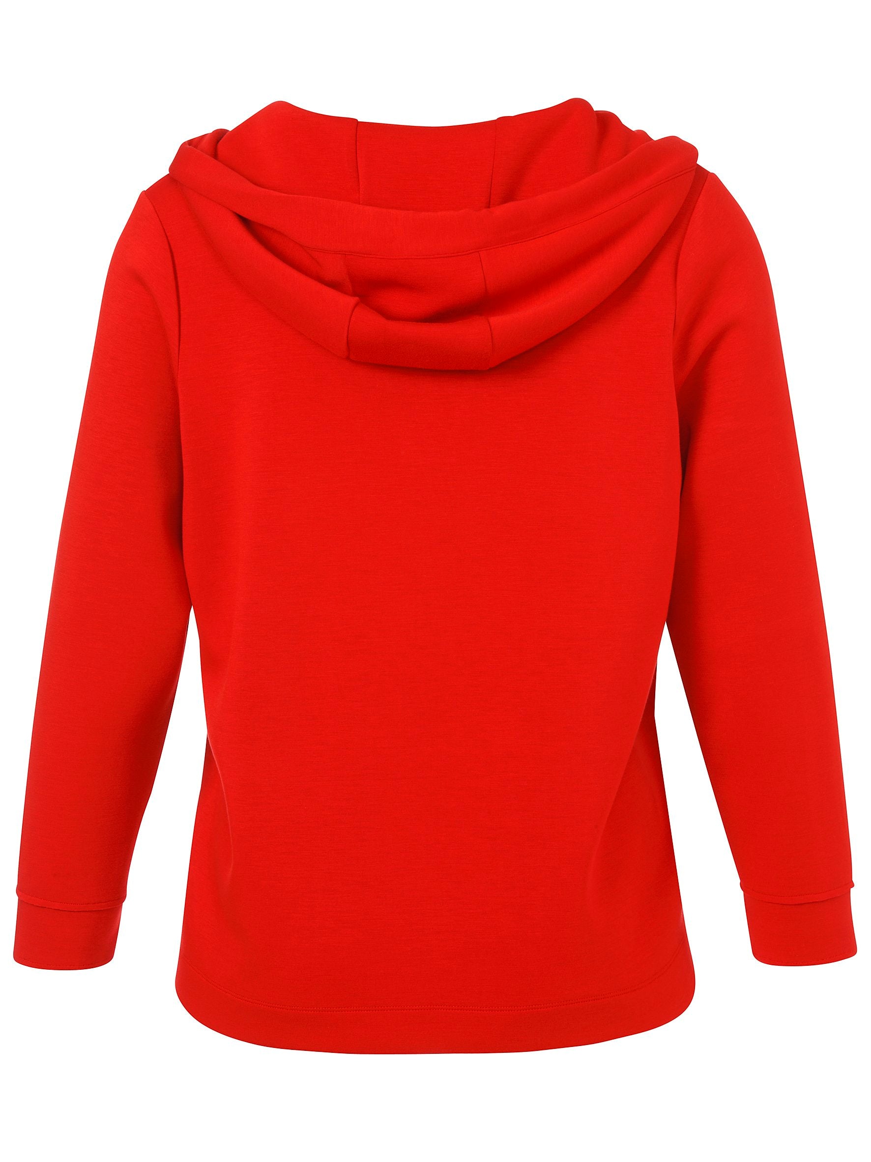 Sweatshirt Kapuze 1/1 Arm (Red)