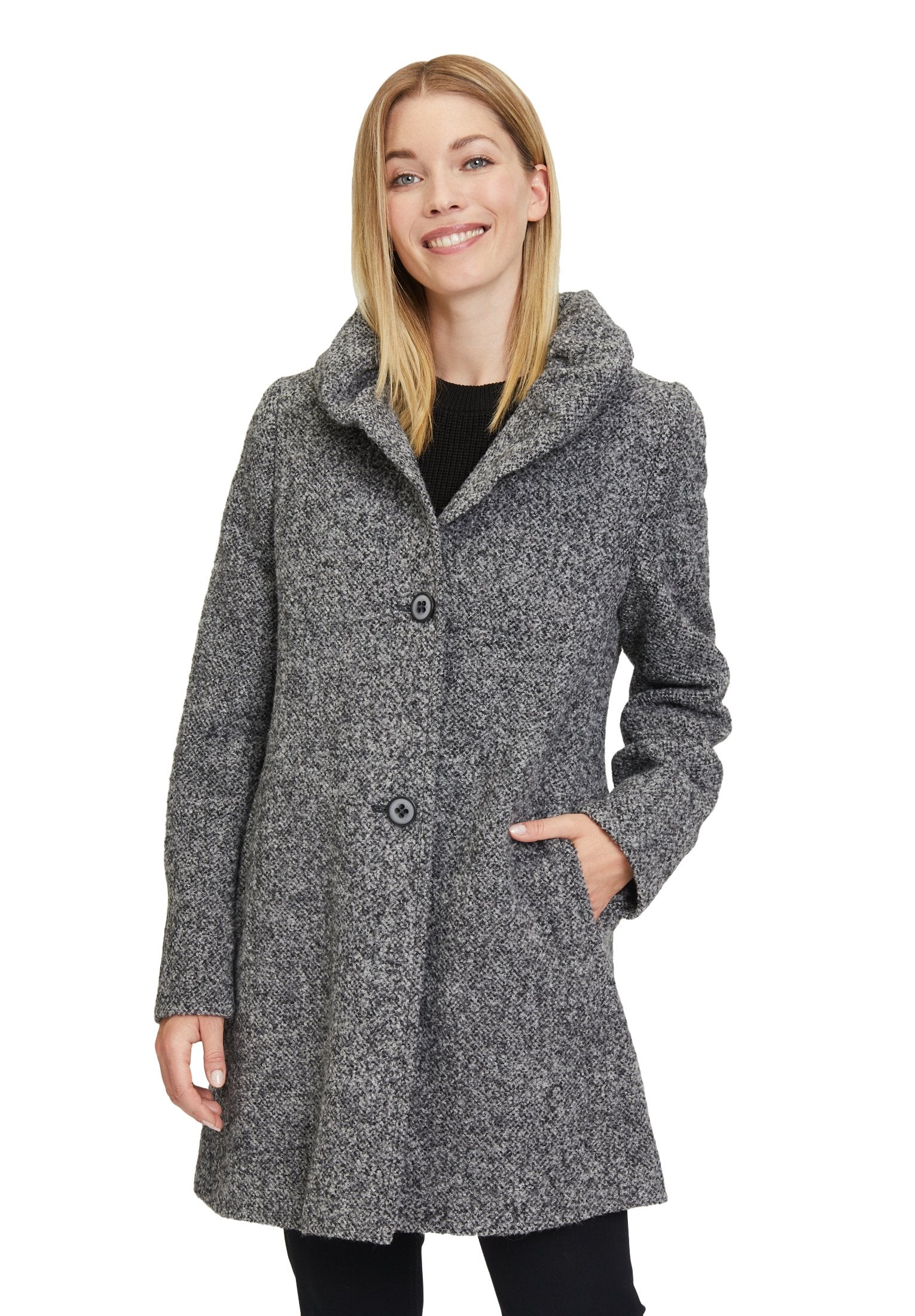 Wolljacke (Grey Melange)