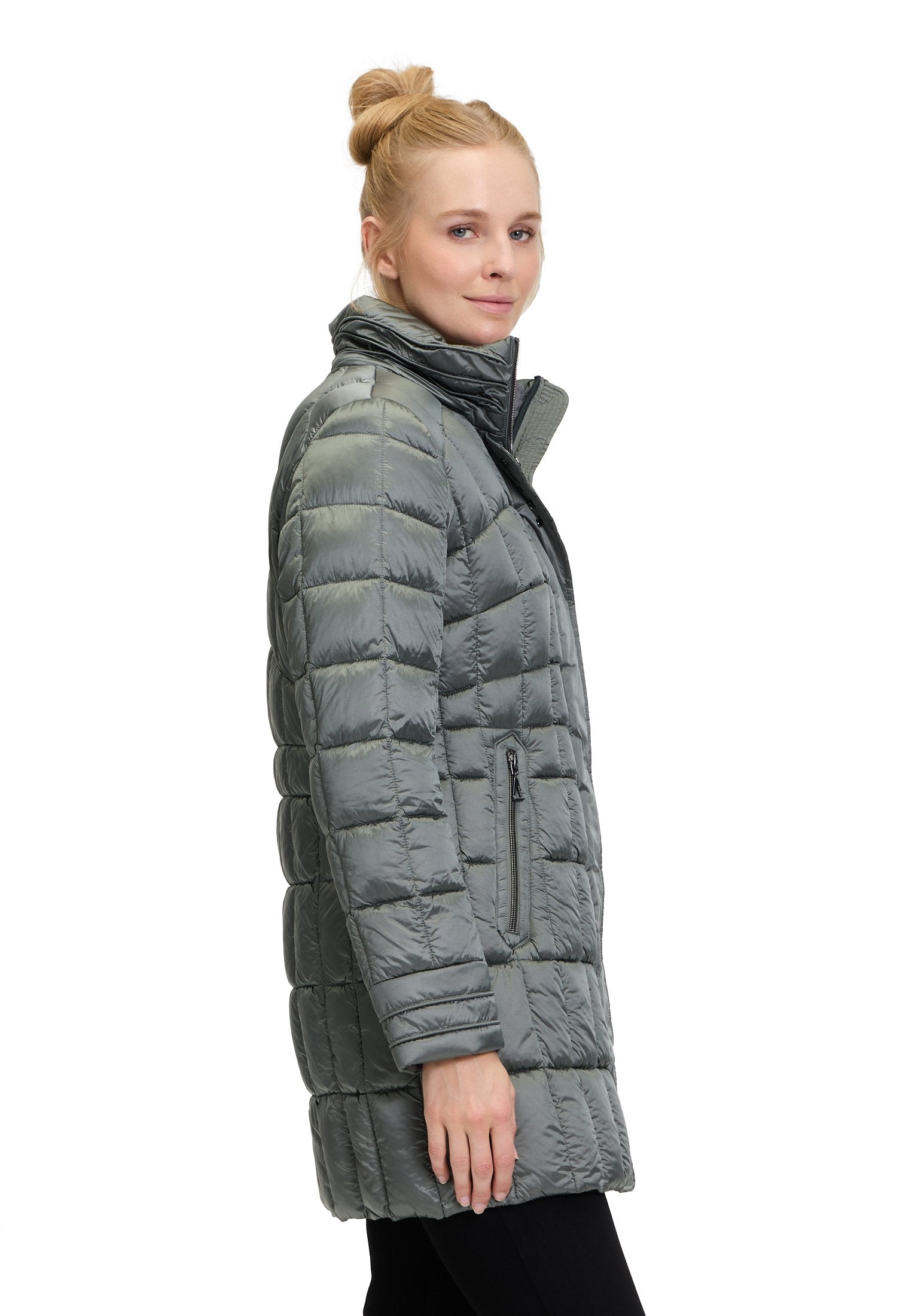 Steppjacke (Brushed Nickel)