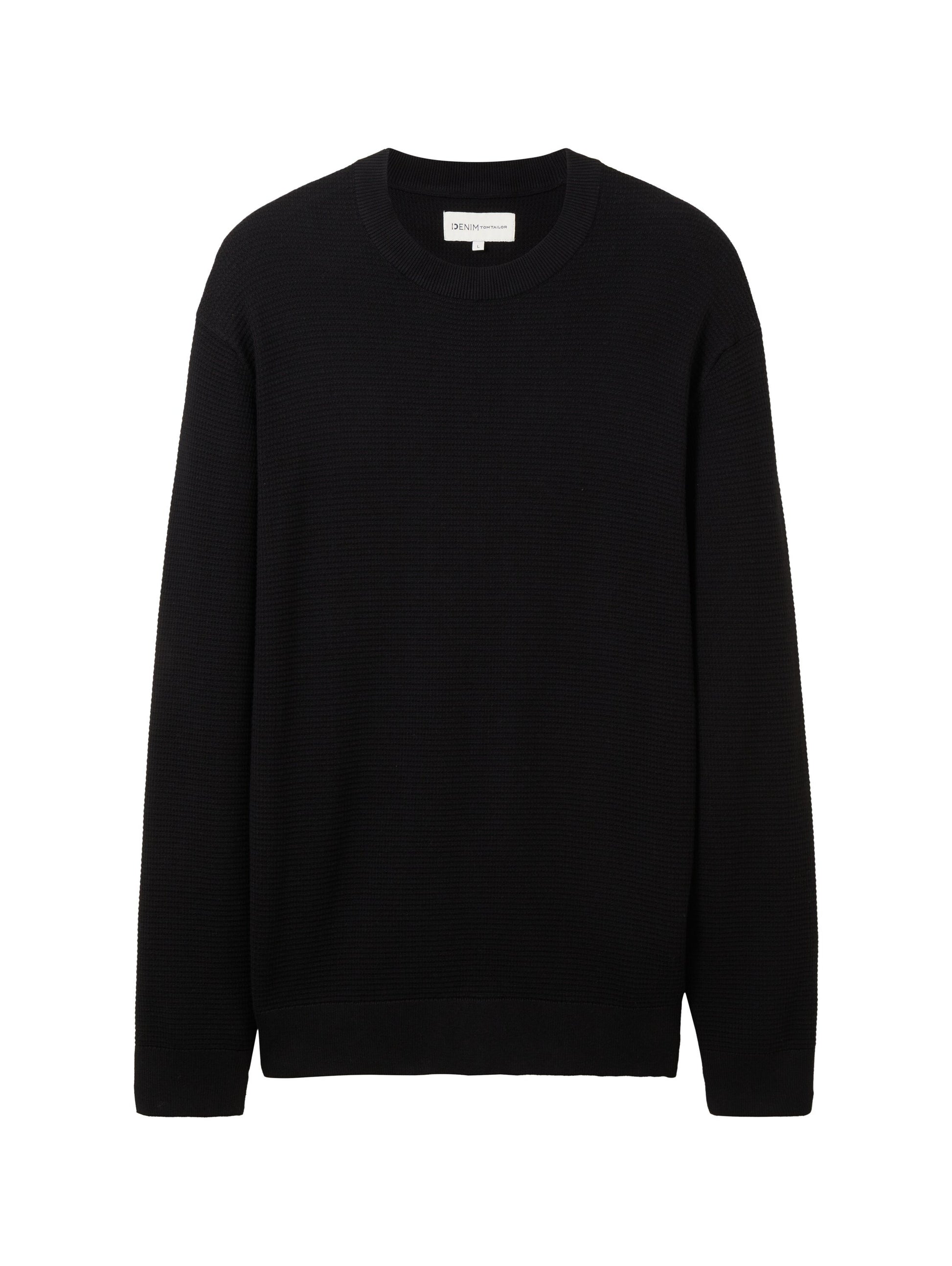 Pullover mit Struktur (Black)