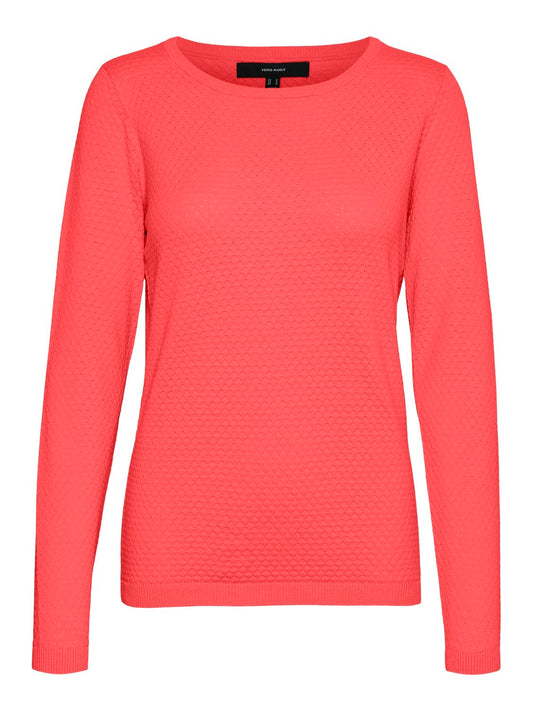 Vmcare Structure Ls O-neck Blou Noos (Dubarry)