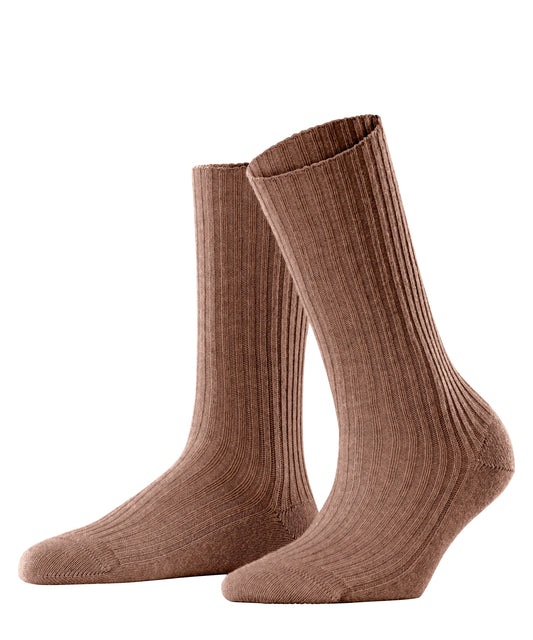 FALKE Cosy Wool Boot Damen Socken (Jasper)