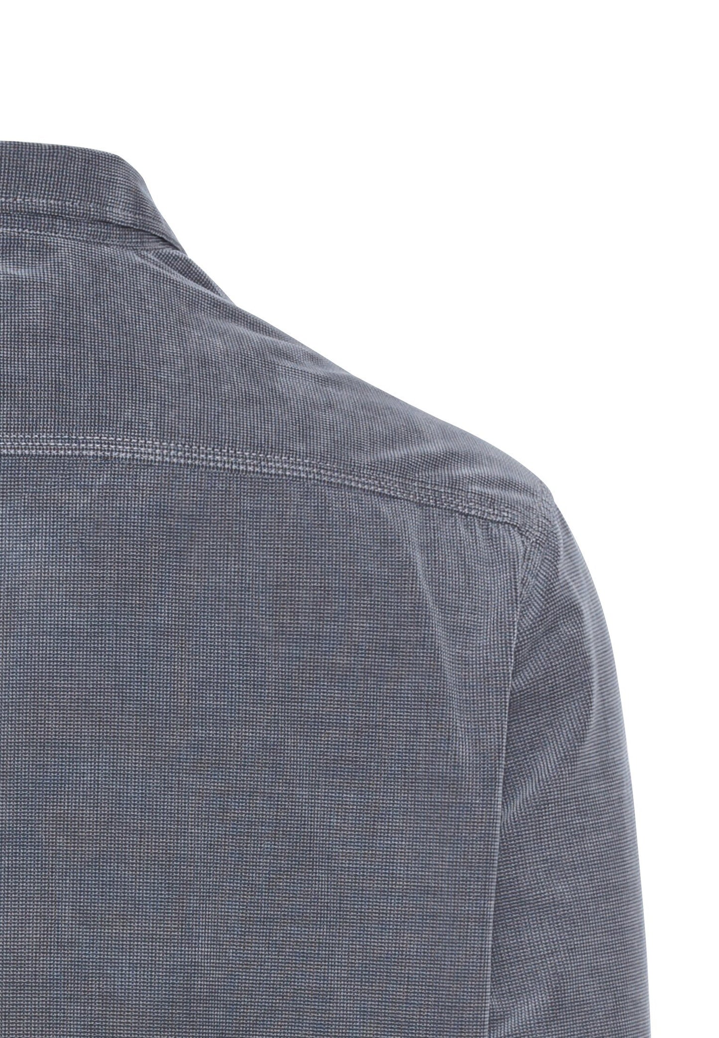 Langarm Hemd in Regular Fit aus Cord (Denim Blue)