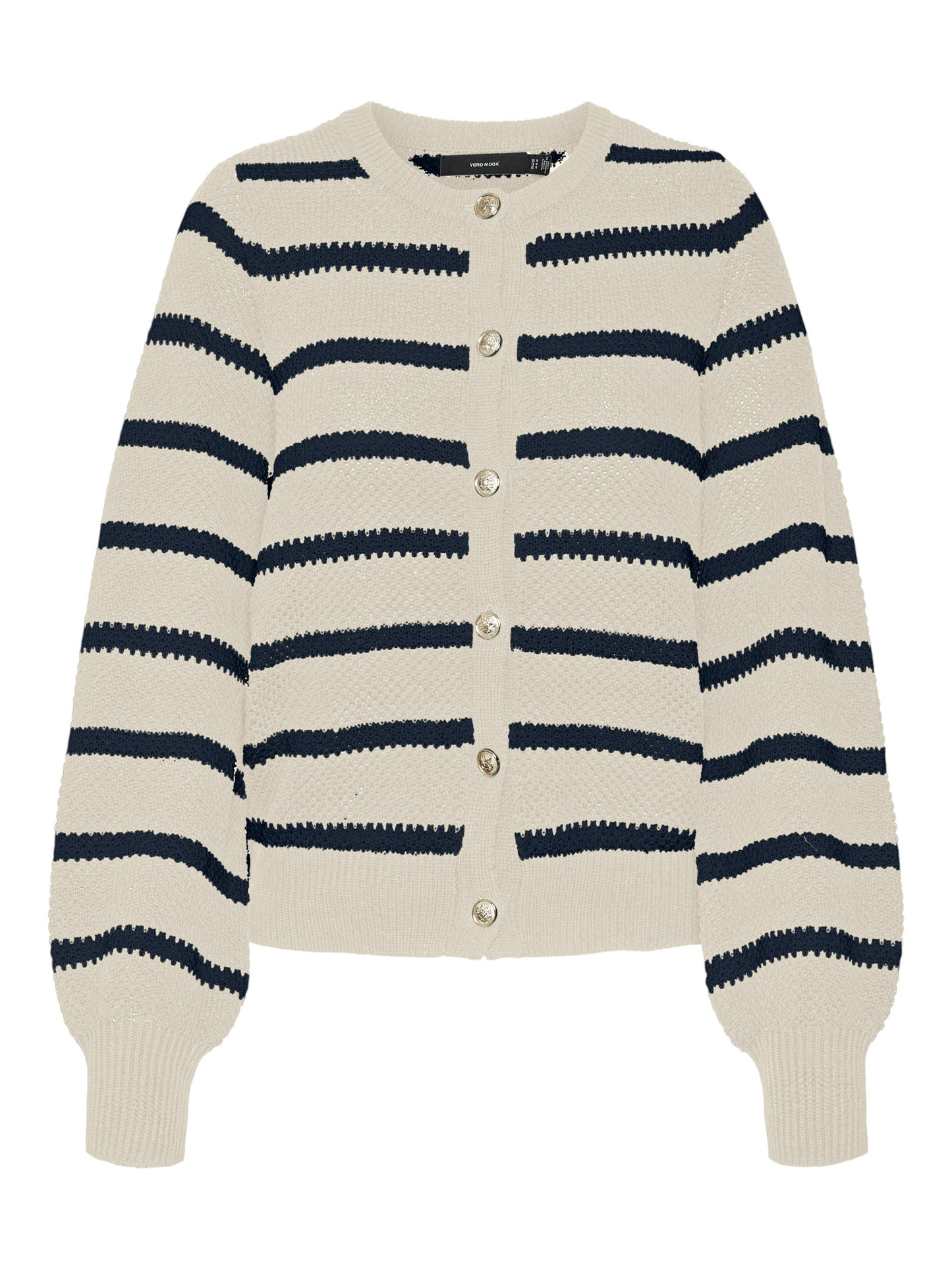 Vmamazing Ls O-neck Cardigan Ga Boo (Birch/w. N)