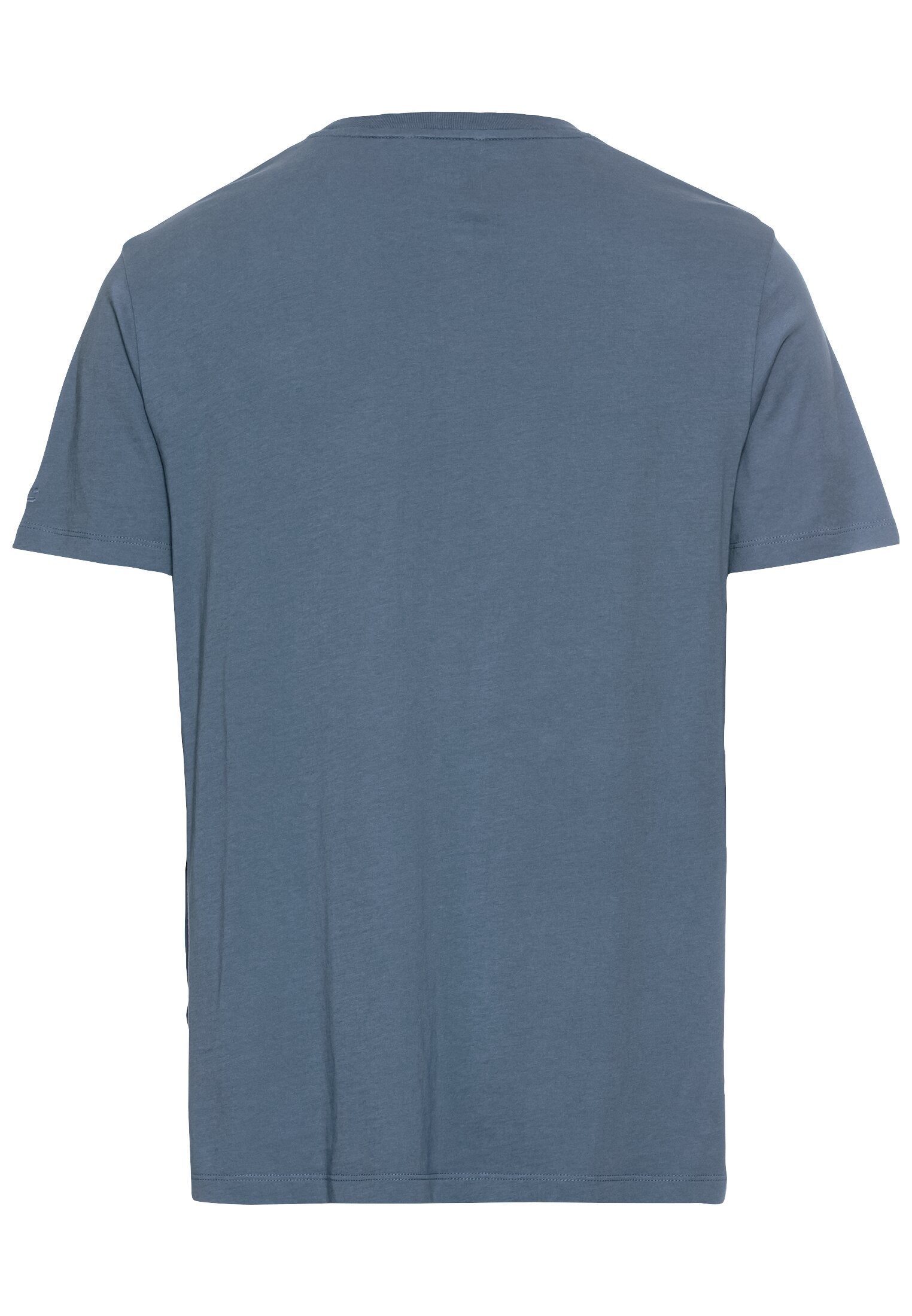 T-Shirt mit Print aus nachhaltigem Organic Cotton (Denim Blue)