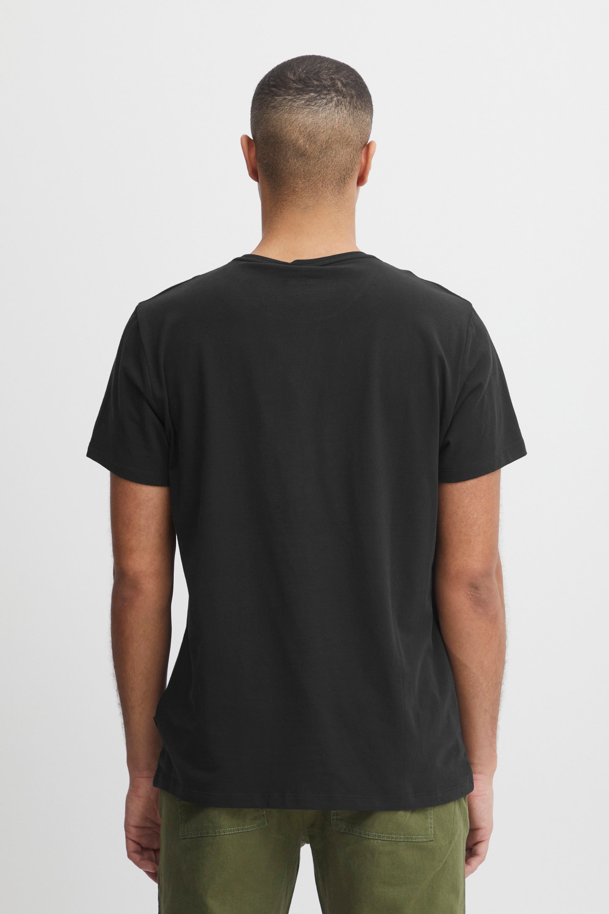 BHDINTON logo tee crew (Black)