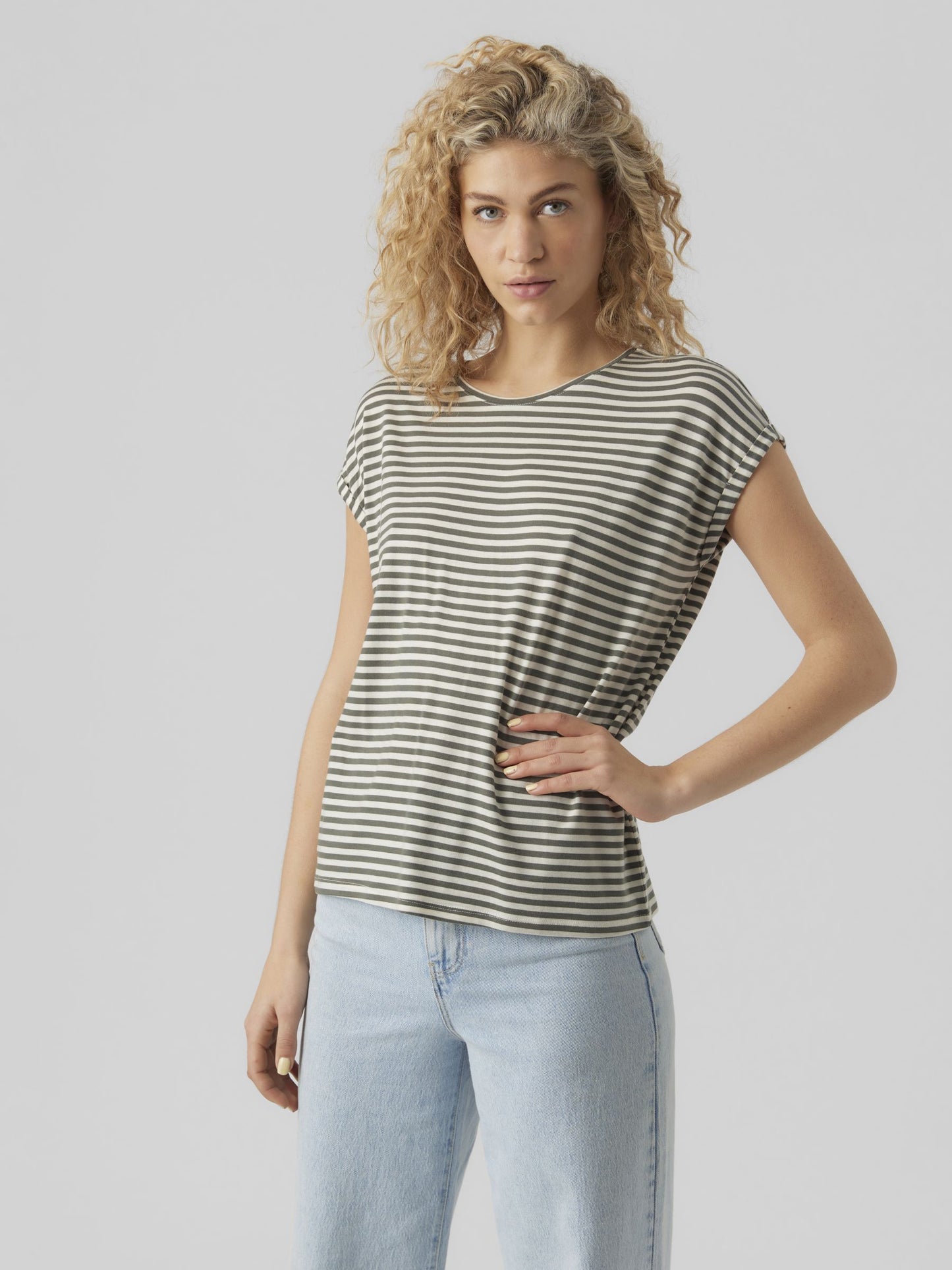 Vmava Ss Top Stripe Ga Jrs  Noos (Laurel Wre)