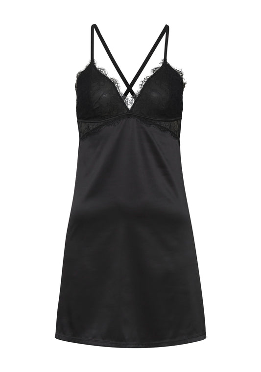 lascana LAS sexy Capsule Negligé (Black)