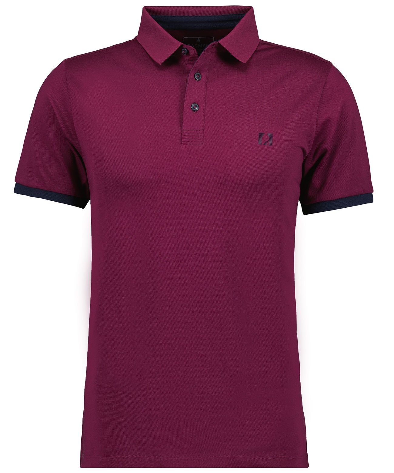 Uni-Polo keep dry, modern fit (Mulberry)