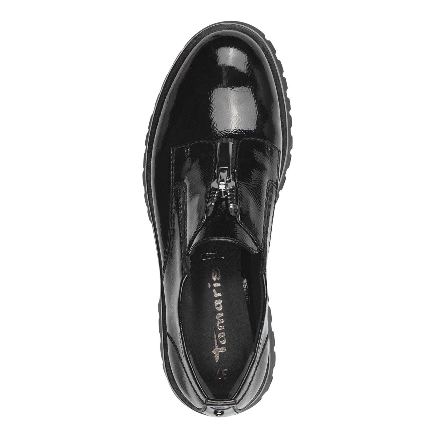 Slipper (Black Patent)