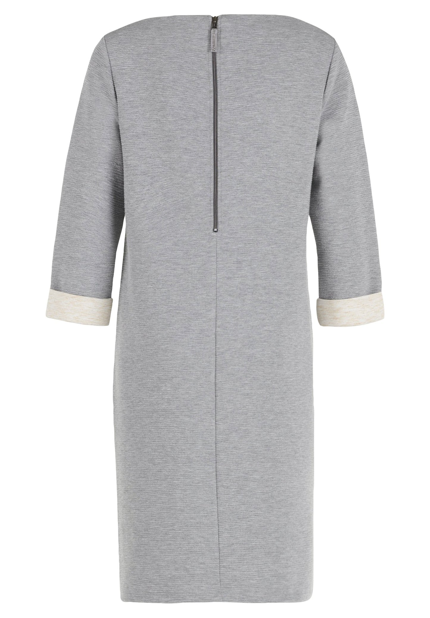 Jerseykleid (Grey/beige)