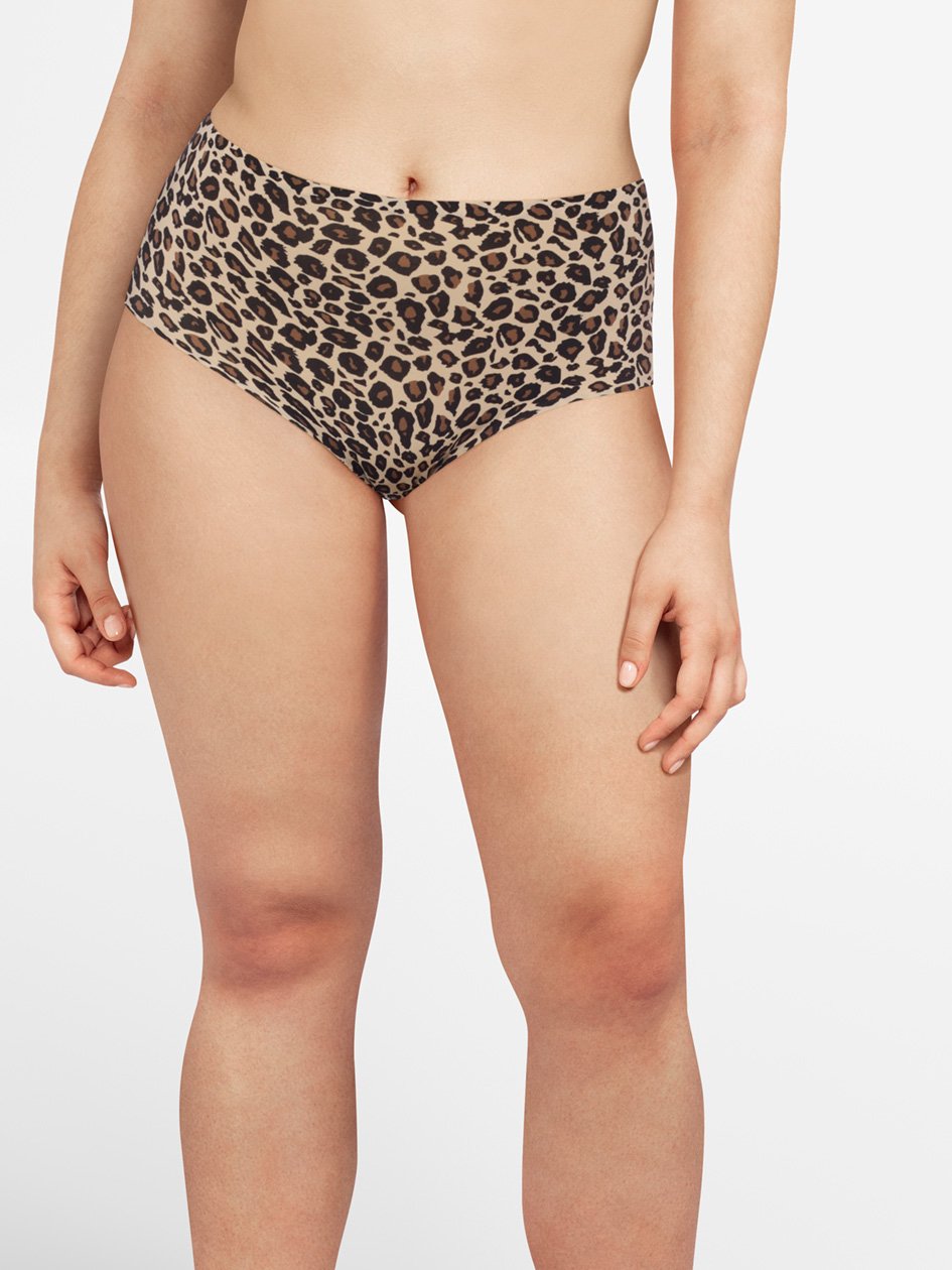 SoftStretch Taillenslip (0oz Leopard Nude)