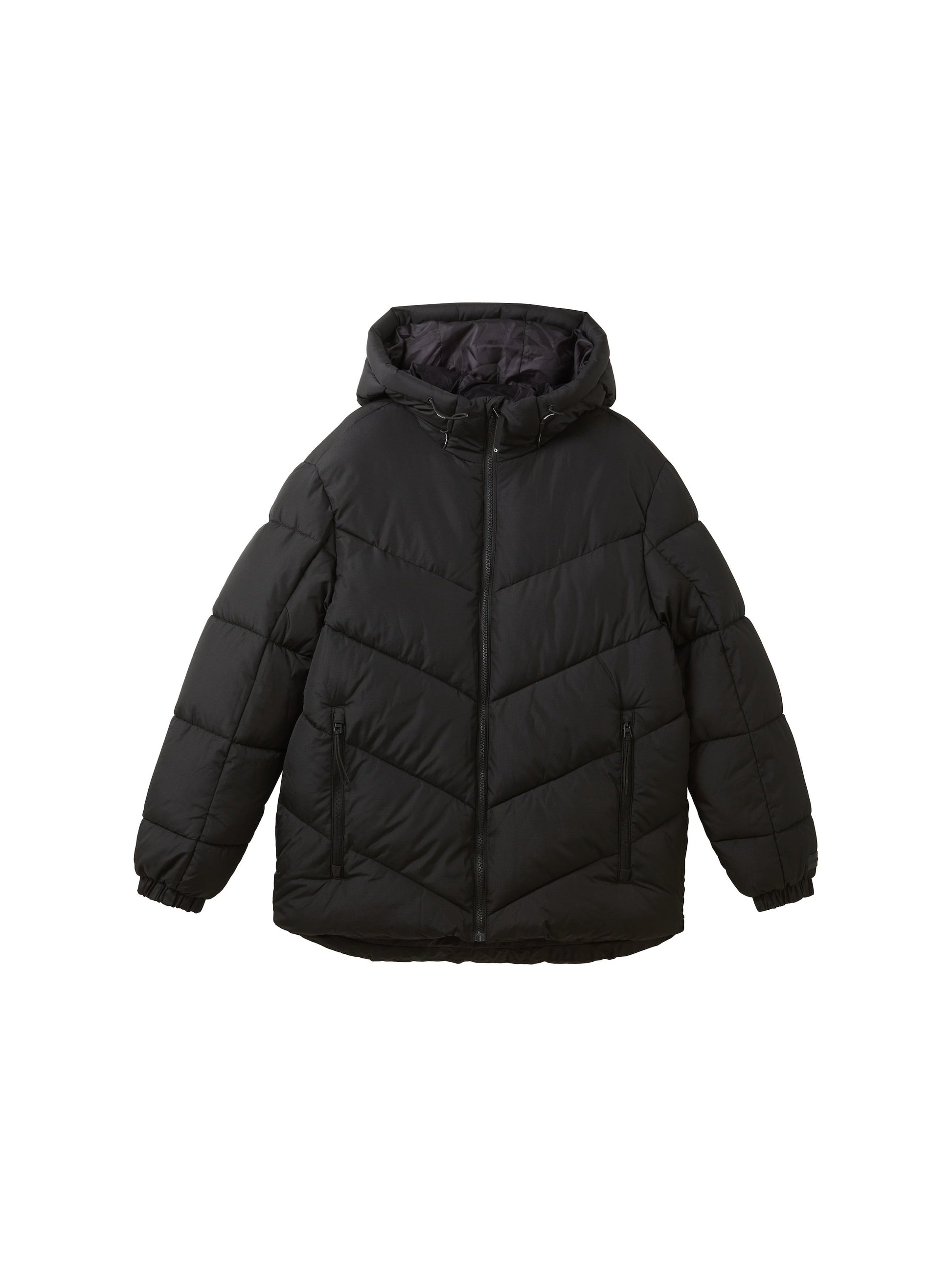 Pufferjacke mit recyceltem Polyester (Black)