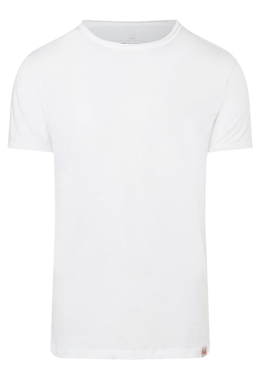 Ripped Basic T-Shirt (Pure White)