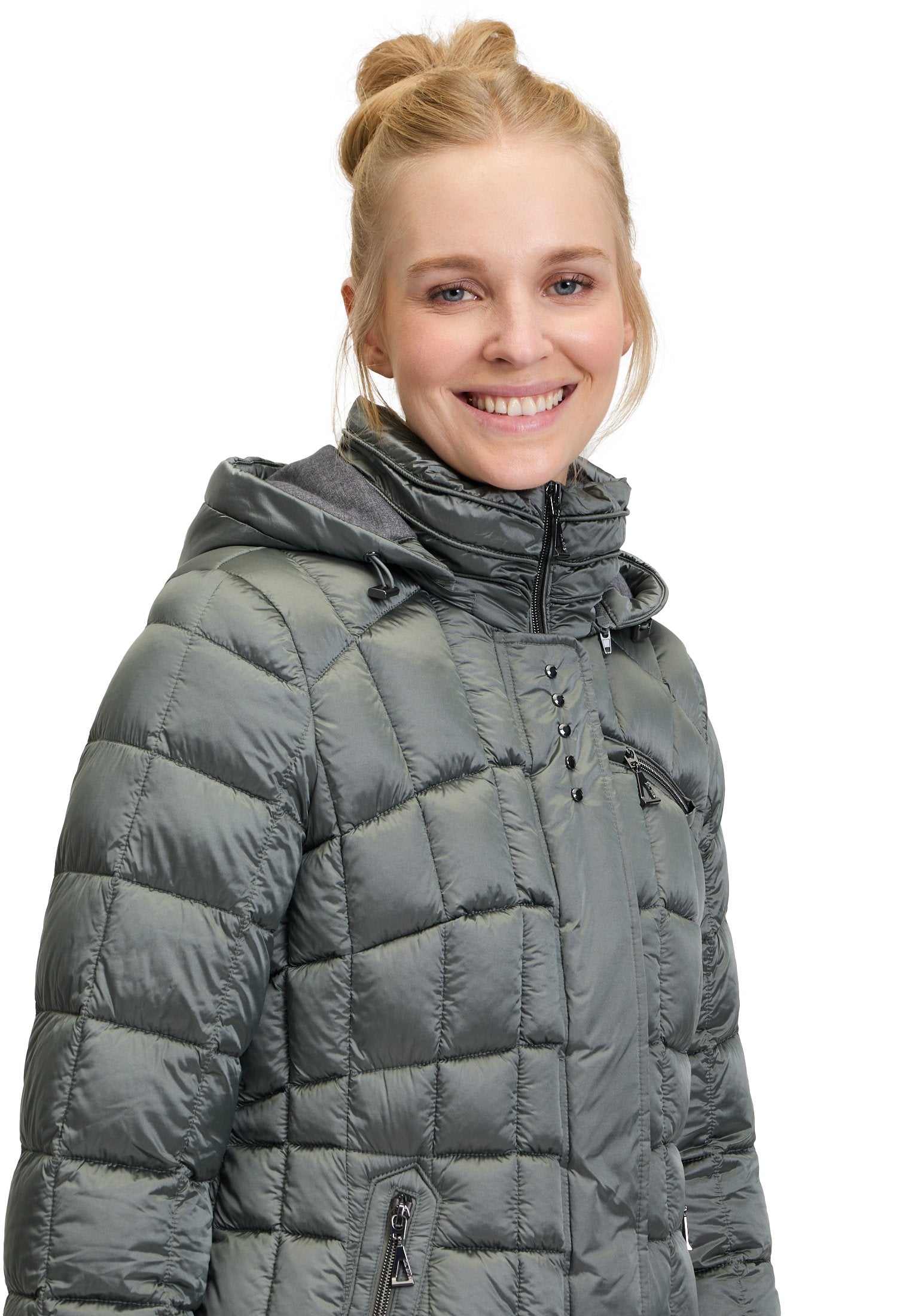 Steppjacke (Brushed Nickel)