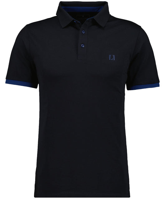 Uni-Polo keep dry, modern fit (Schwarz)