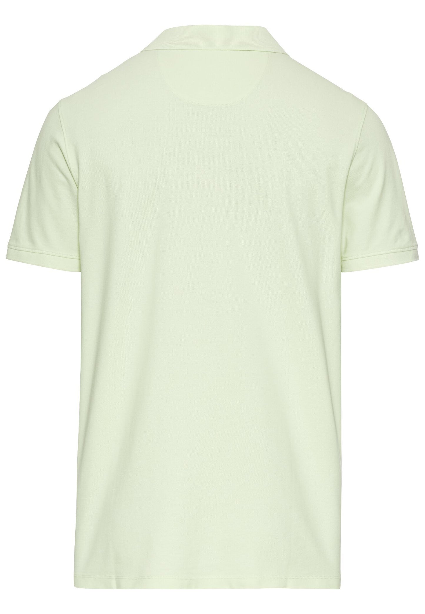 Kurzarm Poloshirt aus Baumwolle (Pale Mint)