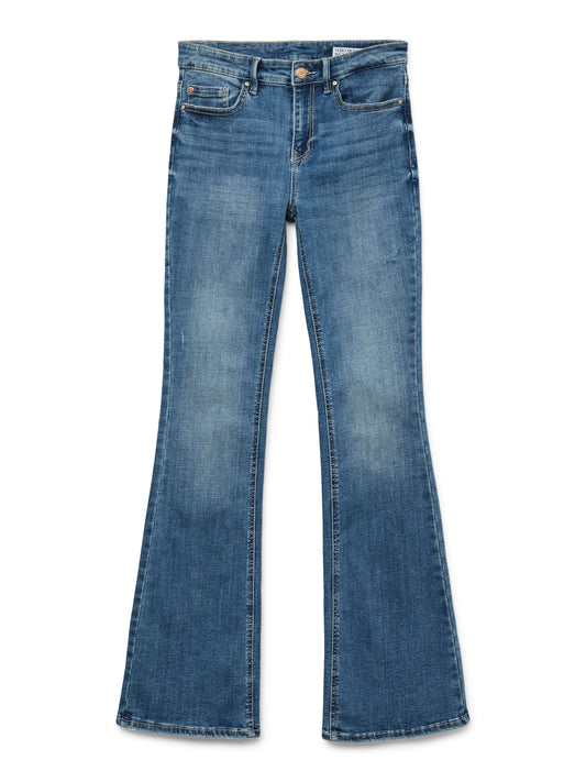 Vmflash Mr Flared Jeans Li347 Ga Noos (Medium Blue D)