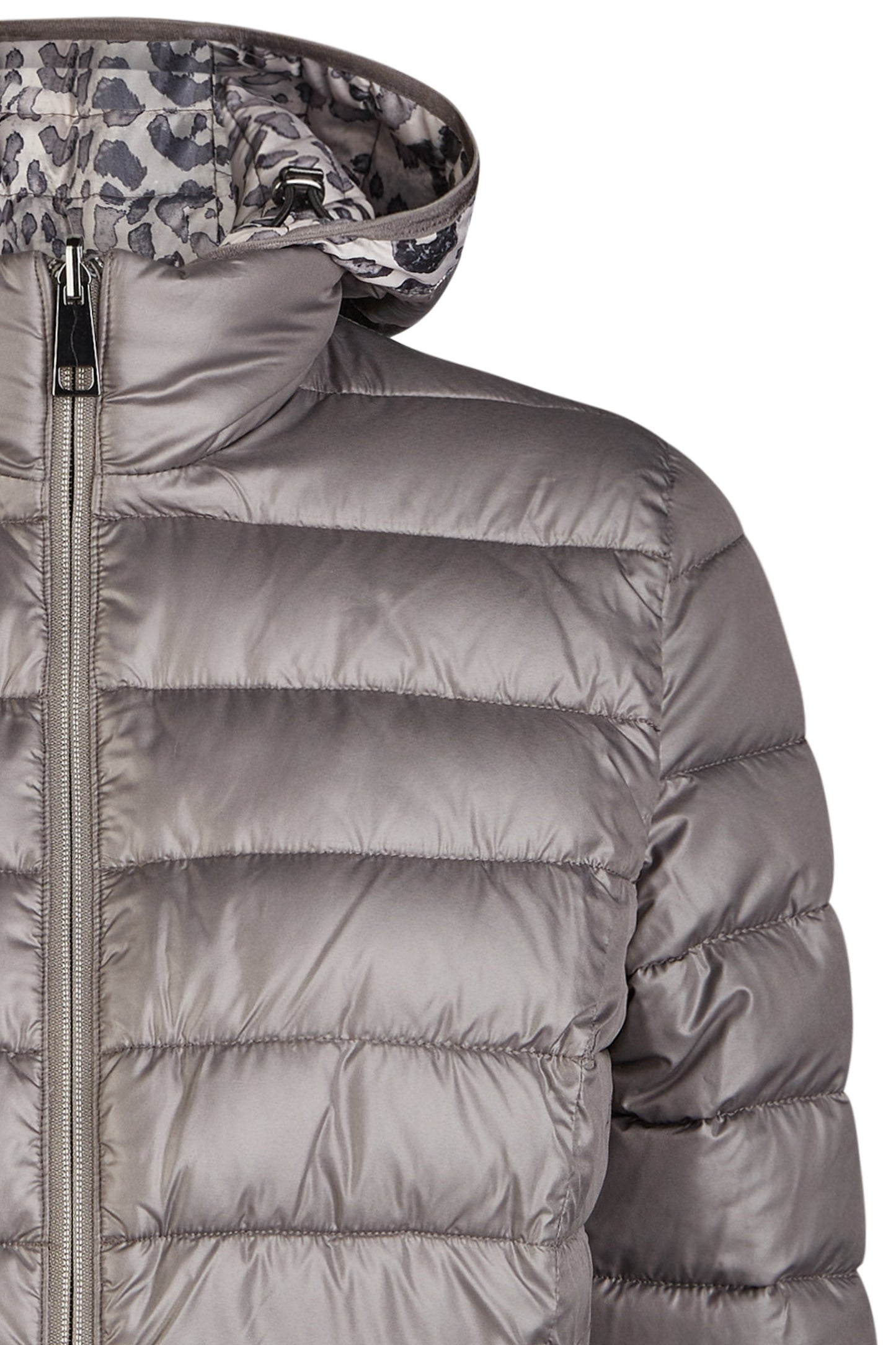 Wendejacke Down Free mit Kapuze (Silver/grey)