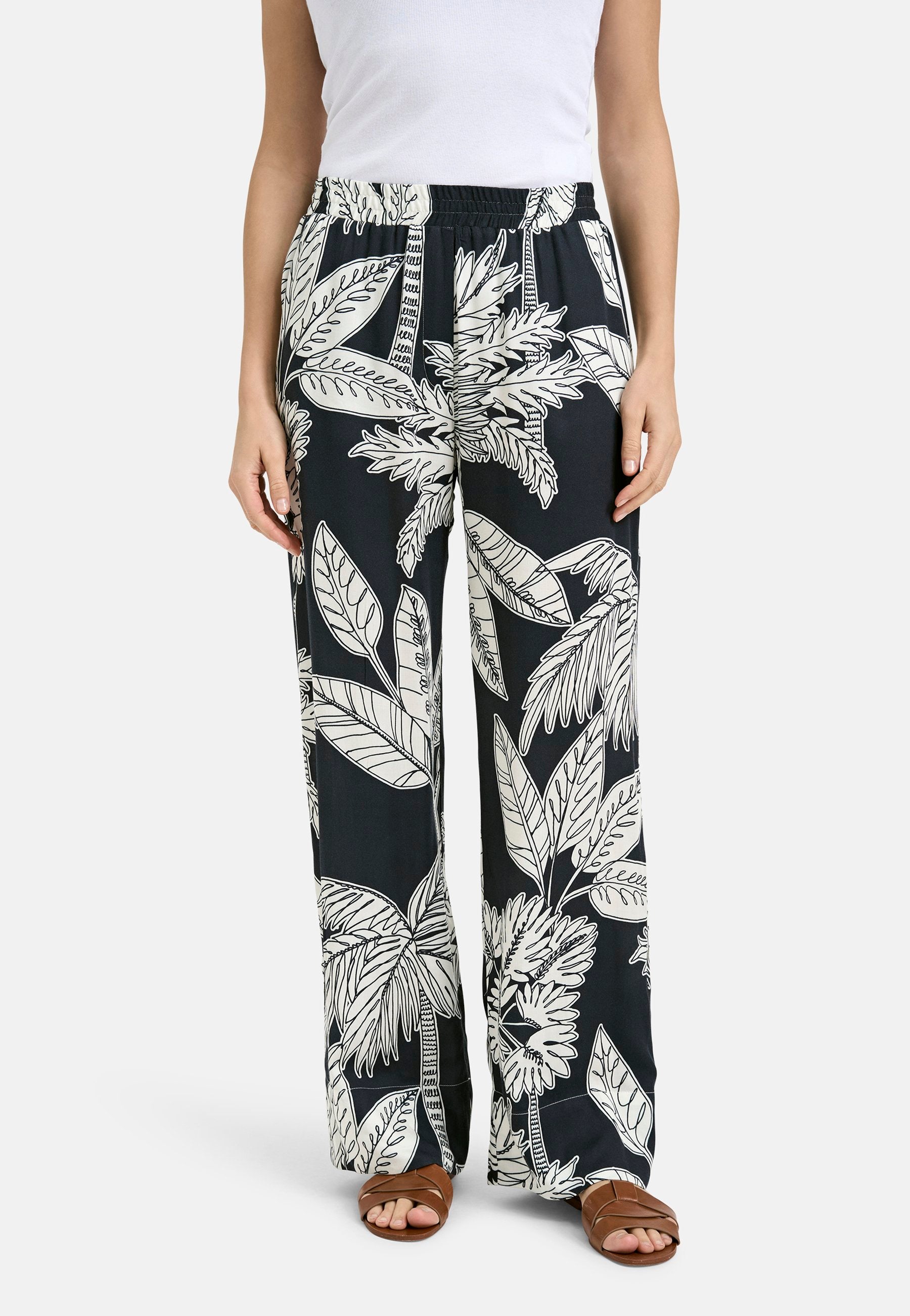 Print Pants (Marine Print)