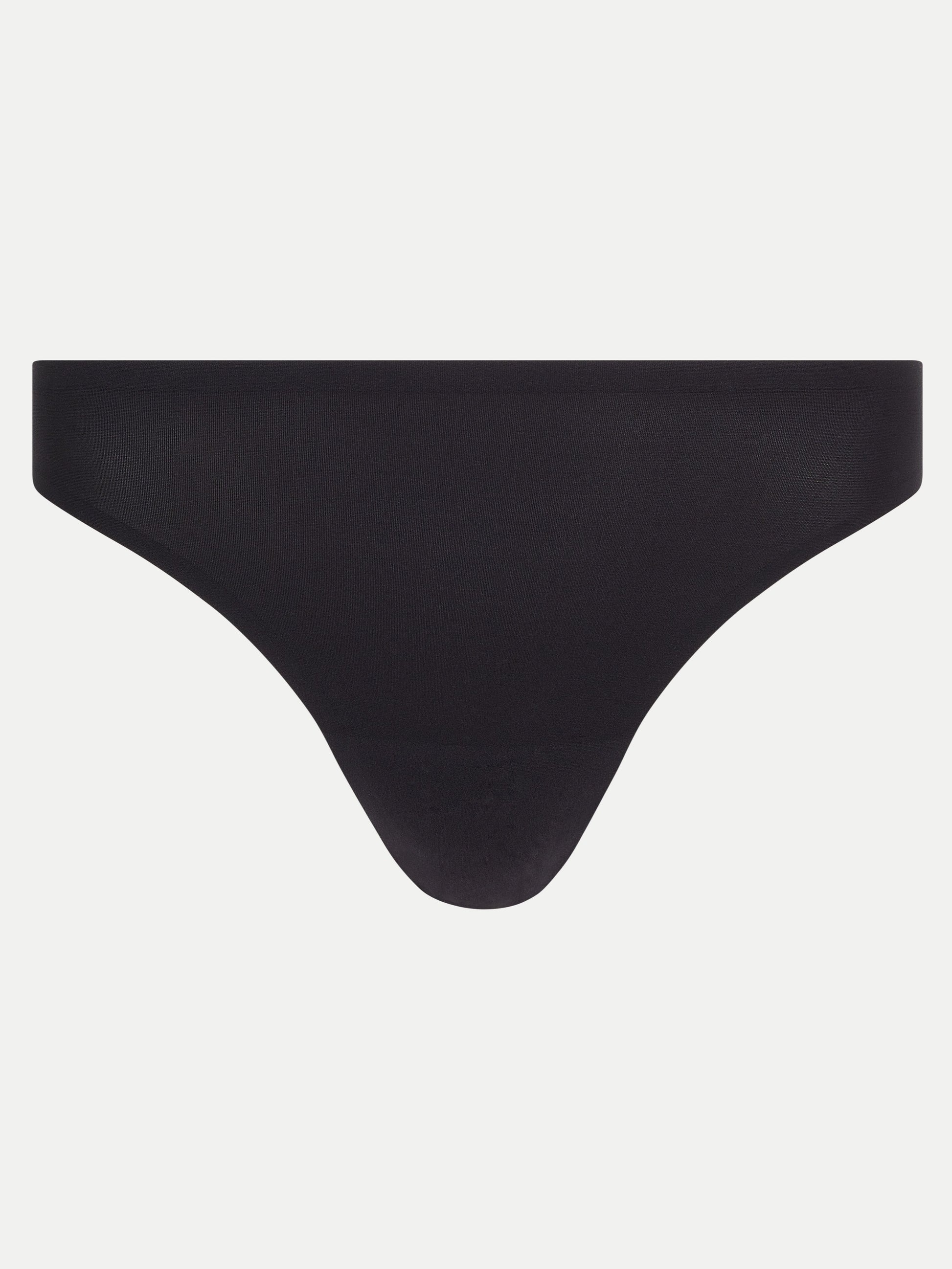 SOFTSTRETCH Tanga mit Spitze (Schwarz)