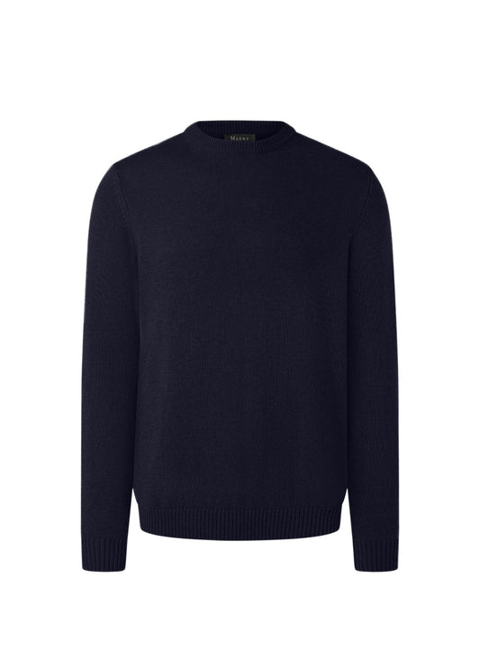 Pullover Rundhals 1/1 Arm (Navy)