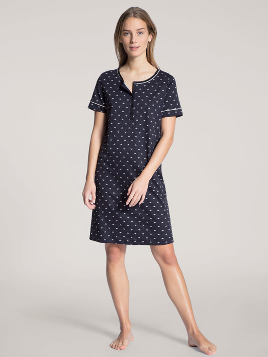 DAMEN Sleepshirt (Dark Lapis Blue)