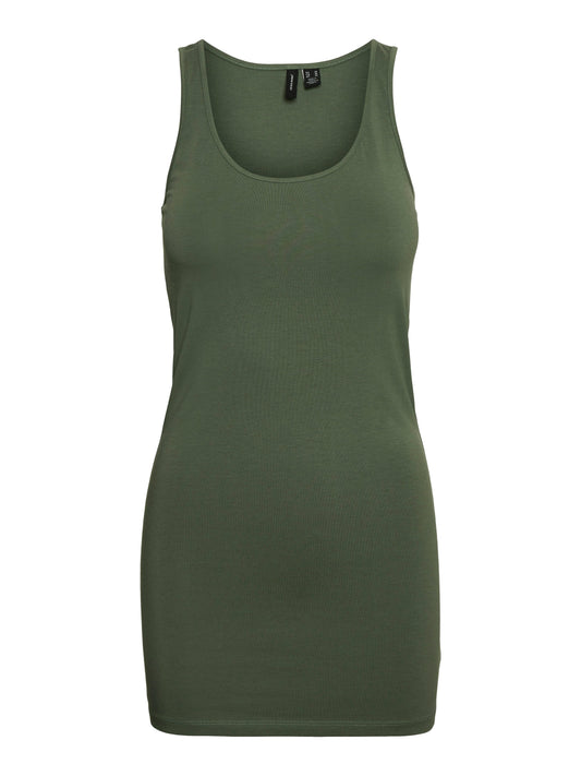 Vmmaxi My Soft Long Tank Top Noos (Laurel Wreath)