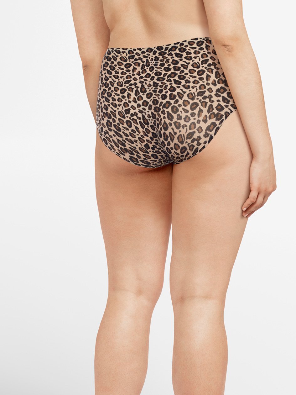 SoftStretch Taillenslip (0oz Leopard Nude)