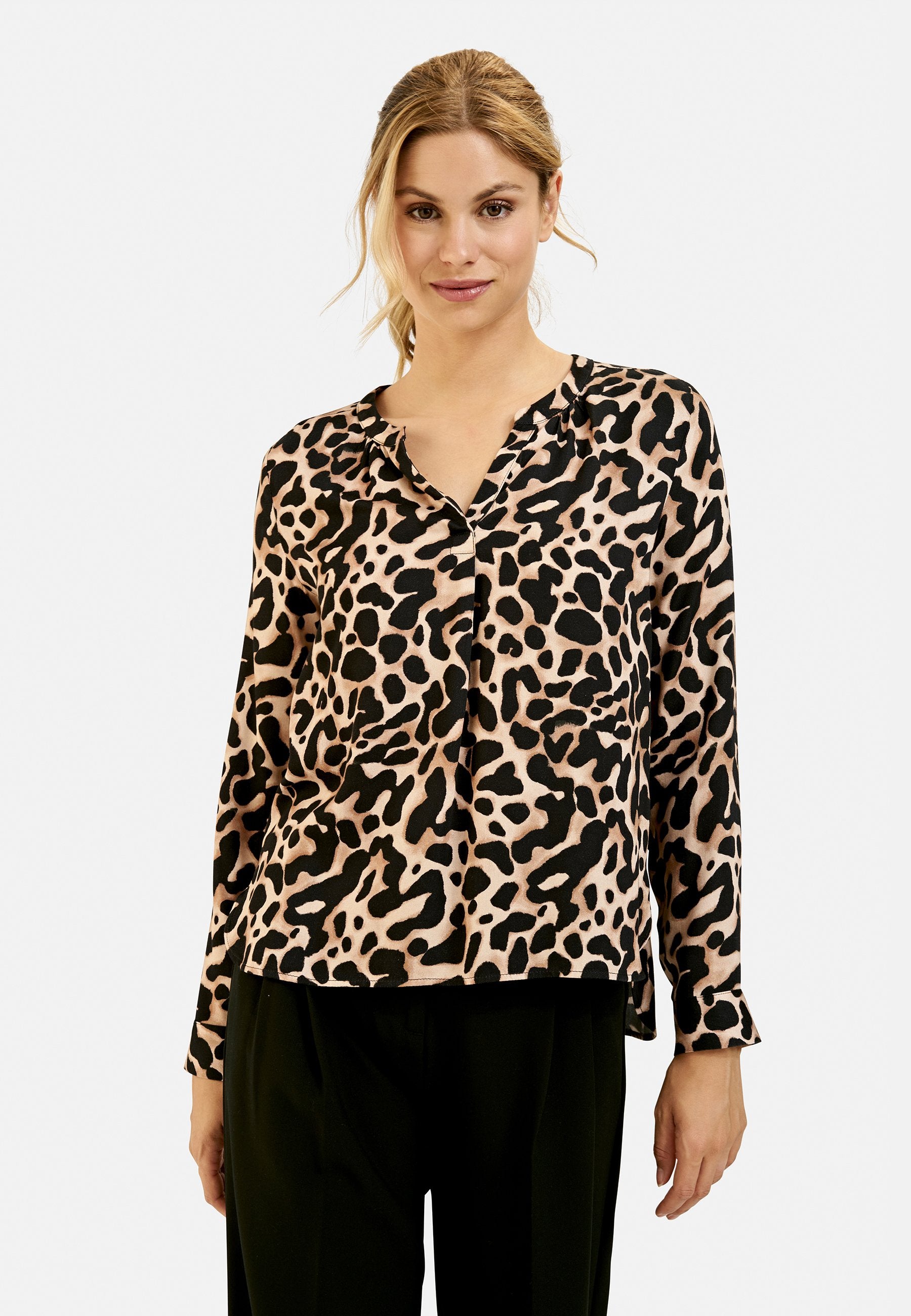 New Vince Blouse (Cream Print)