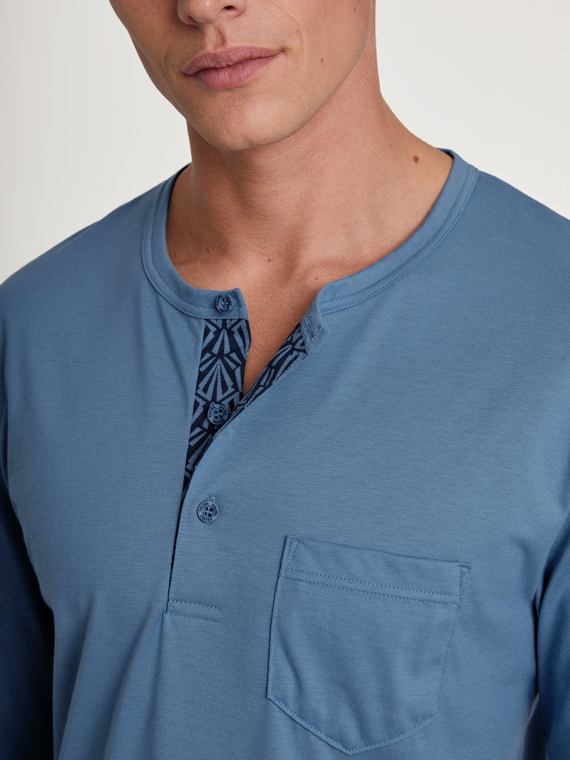 HERREN Pyjama (Coronet Blue)