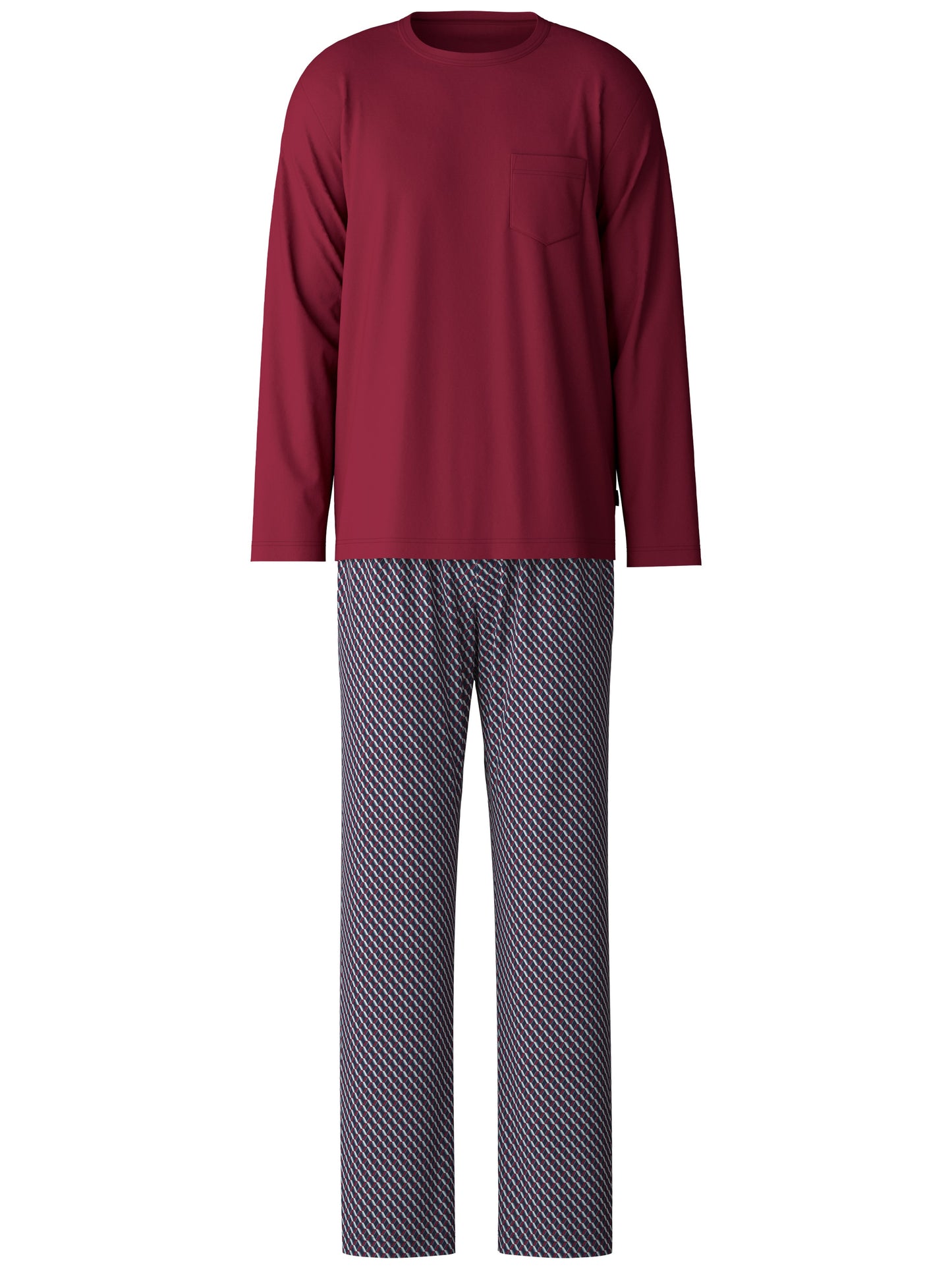 HERREN Pyjama (Mars Red)